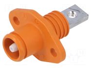 Connector: DC supply; socket; ES-50A; 1kV; PIN: 1; screw; 6mm2; 50A DEGSON ELECTRONICS