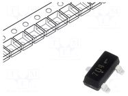 Transistor: N-MOSFET; unipolar; 60V; 380mA; Idm: 5A; 420mW; SOT23 ONSEMI