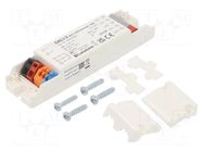 Power supply: switching; LED; 12÷48VDC; IP20; 120x30x22mm; OUT: 4 Lunatone GmbH