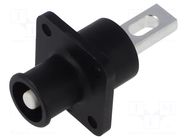 Connector: DC supply; socket; ES-120A; 1.5kV; PIN: 1; screw; 25mm2 DEGSON ELECTRONICS