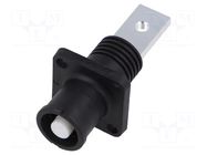 Connector: DC supply; socket; ES-200A; 1.5kV; PIN: 1; IP67; screw DEGSON ELECTRONICS