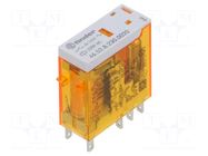 Relay: electromagnetic; DPDT; Ucoil: 230VAC; Icontacts max: 15A FINDER