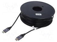 Cable; HDMI plug,both sides; PVC; HDCP 2.2,HDMI 2.1,optical GOOBAY
