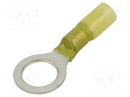 Tip: ring; M12; Ø: 12mm; 4÷6mm2; crimped; for cable; insulated NINIGI