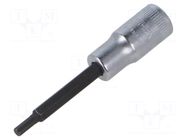 Socket; hex key,socket spanner; HEX 3/32" STAHLWILLE