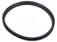 V-ring washer; NBR caoutchouc; Shaft dia: 185÷195mm; L: 14.5mm ORING USZCZELNIENIA TECHNICZNE
