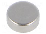 Magnet: permanent; neodymium; 4.5N; Ø: 5mm; H: 2mm ELESA+GANTER