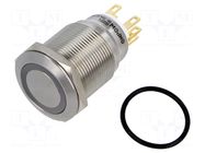 Switch: vandal resistant; Pos: 2; SPDT; 3A/220VAC; 5A/24VDC; IP65 ONPOW