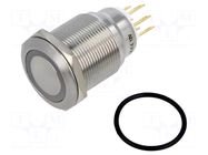 Switch: vandal resistant; Pos: 2; SPDT; 3A/220VAC; 5A/24VDC; IP65 ONPOW