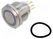 Switch: vandal resistant; Pos: 2; SPDT; 3A/220VAC; 5A/24VDC; IP65 ONPOW