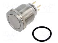 Switch: vandal resistant; Pos: 2; SPDT; 3A/220VAC; 5A/24VDC; IP65 ONPOW