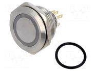 Switch: vandal resistant; Pos: 2; SPDT; 3A/220VAC; 5A/24VDC; IP65 ONPOW