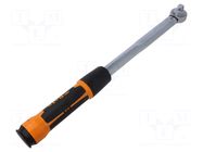 Wrench; torque; 471mm; 40÷200Nm; Mounting: 1/2" square; ZERO-RESET BETA