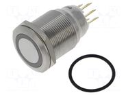 Switch: vandal resistant; Pos: 2; SPDT; 3A/220VAC; 5A/24VDC; IP65 ONPOW