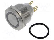 Switch: vandal resistant; Pos: 2; SPDT; 3A/220VAC; 5A/24VDC; IP65 ONPOW