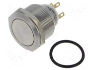Switch: vandal resistant; Pos: 2; SPDT; 3A/220VAC; 5A/24VDC; IP65 ONPOW