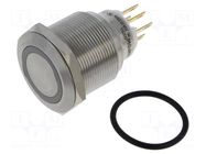 Switch: vandal resistant; Pos: 2; SPDT; 3A/220VAC; 5A/24VDC; IP65 ONPOW