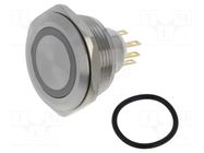 Switch: vandal resistant; Pos: 2; SPDT; 3A/220VAC; 5A/24VDC; IP65 ONPOW