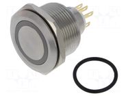 Switch: vandal resistant; Pos: 2; SPDT; 3A/220VAC; 5A/24VDC; IP65 ONPOW