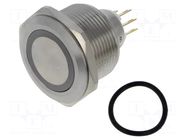 Switch: vandal resistant; Pos: 2; SPDT; 3A/220VAC; 5A/24VDC; IP65 ONPOW