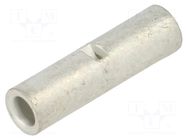 Tip: butt splice; non-insulated; 2.5mm2; crimped; for cable JST