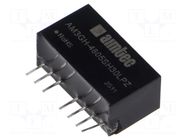 Converter: DC/DC; 3W; Uin: 18÷75VDC; Uout: 5VDC; Iin: 82mA; SIP8; THT AIMTEC