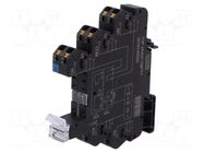 Socket; 16A; for DIN rail mounting; -40÷60°C; 87.8x89.4x12.8mm WEIDMÜLLER