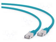 Patch cord; S/FTP; Cat: 6a; RJ45 plug,both sides; stranded; Cu GEMBIRD