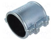 Splice terminal: fixing clamp; sealing; 10bar; cast iron; CLAMPS GEBO