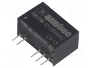Converter: DC/DC; 1W; Uin: 10.8÷13.2VDC; Uout: -12VDC; Uout2: 12VDC AIMTEC