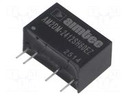 Converter: DC/DC; 2W; Uin: 21.6÷26.4VDC; Uout: 12VDC; Iout: 167mA AIMTEC