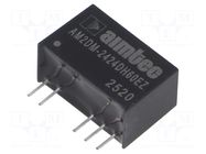 Converter: DC/DC; 2W; Uin: 21.6÷26.4VDC; Uout: -24VDC; Uout2: 24VDC AIMTEC