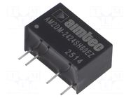 Converter: DC/DC; 2W; Uin: 21.6÷26.4VDC; Uout: 24VDC; Iout: 84mA AIMTEC