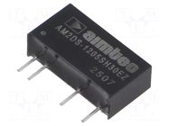 Converter: DC/DC; 2W; Uin: 10.8÷13.2VDC; Uout: 5VDC; Iout: 400mA AIMTEC