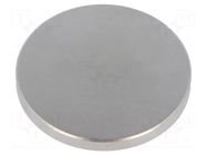 Magnet: permanent; neodymium; 125N; Ø: 48mm; H: 5mm ELESA+GANTER
