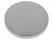 Magnet: permanent; neodymium; 188N; Ø: 56mm; H: 6mm ELESA+GANTER