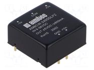 Converter: DC/DC; 6W; Uin: 9÷36VDC; Uout: 5VDC; Uout2: -5VDC; THT AIMTEC
