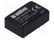 Converter: DC/DC; 6W; Uin: 36÷75VDC; Uout: 24VDC; Uout2: -24VDC; THT AIMTEC