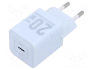 Power supply: switching; mains,plug-in; 5÷12VDC; 20W; blue; 3A VENTION