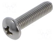 Screw; UNF10-32x19.1; Head: cheese head; Phillips; PH2 KEYSTONE