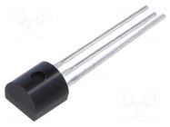 Transistor: PNP; bipolar; 300V; 0.5A; 0.625W; TO92 ONSEMI