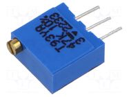 Potentiometer: mounting; vertical,multiturn; 47kΩ; ±10%; cermet VISHAY