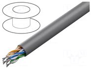 Wire; U/UTP; 4x2x24AWG; industrial Ethernet,outdoor; 5e; stranded BELDEN