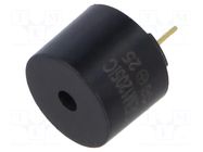 Sound transducer: electromagnetic signaller; THT; 2.55kHz; 30mA Same Sky