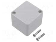 Enclosure: multipurpose; X: 50mm; Y: 52mm; Z: 40mm; 1554; ABS; IP66 HAMMOND