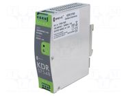 Power supply: switching; 75W; for DIN rail mounting; OUT: 1; KDR BREVE TUFVASSONS