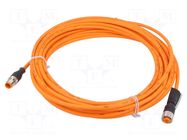 Cable: for sensors/automation; M12; PIN: 4; 10m; plug; 230VDC; 4A LUMBERG AUTOMATION
