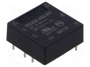 Converter: DC/DC; 20W; Uin: 18÷75VDC; Uout: 3.3VDC; Iout: 5A; 1"x1" RECOM