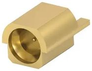 RF COAX CONN, SMPM R/A PLUG, 50 OHM/EDGE