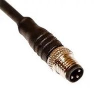 CABLE ASSY, 3P M8 PLUG-FREE END, 9.8 